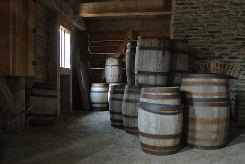 barricas de roble y encino