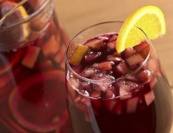 clericot con vino tinto