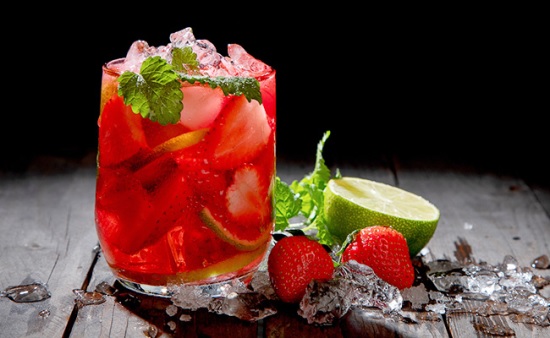 mojito con vino tinto