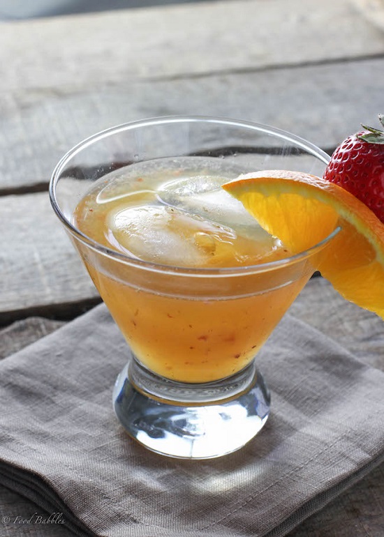 bebida orange blossom