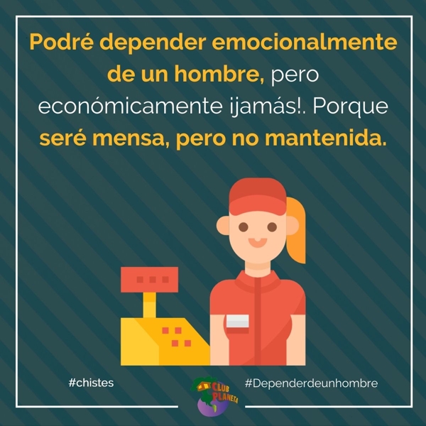 depender de un hombre