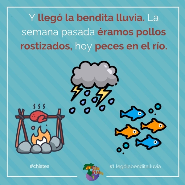 lleg� la bendita lluvia
