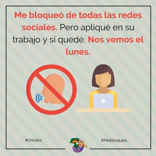 me bloque�