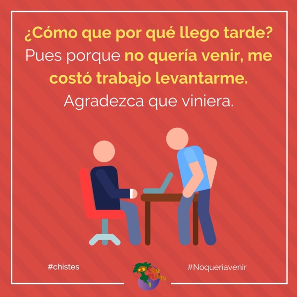 no quer�a venir