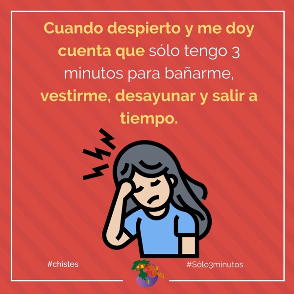 s�lo 3 minutos