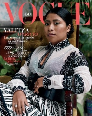 Yalitza en la portada de la revista Vogue