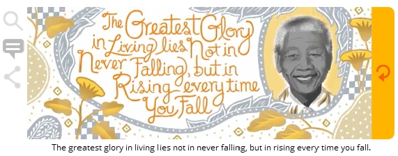 la mayor gloria no es caer nunca, sino levantarse siempre