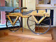 invenci�n de la bicicleta