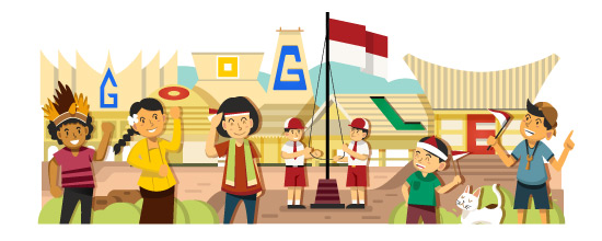 dia de la independencia de indonesia 2014