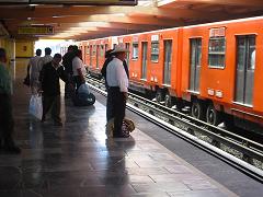 el metro en la ciudad de m�xico