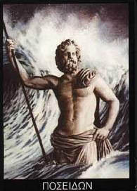 poseidon, dios del mar