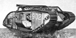 tanque, invento para la guerra