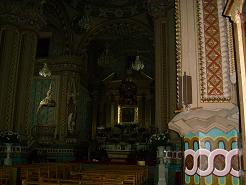 interior del santuario de nuestra seora del carmen en tlalpujahua