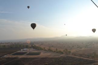 viaje en globo en tequisquiapan