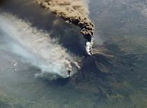 volc�n en erupci�n