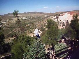 tirolesa en zacatecas